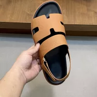 Cheap Hermes Sandal For Men #1331132 Replica Wholesale [$85.00 USD] [ITEM#1331132] on Replica Hermes Sandal