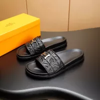 Cheap Hermes Slippers For Men #1331171 Replica Wholesale [$68.00 USD] [ITEM#1331171] on Replica Hermes Slippers