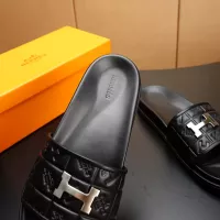 Cheap Hermes Slippers For Men #1331171 Replica Wholesale [$68.00 USD] [ITEM#1331171] on Replica Hermes Slippers