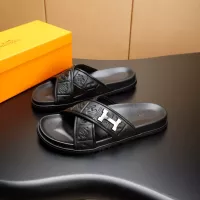 Cheap Hermes Slippers For Men #1331172 Replica Wholesale [$68.00 USD] [ITEM#1331172] on Replica Hermes Slippers