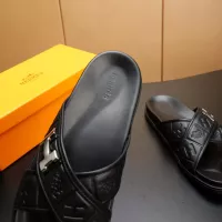Cheap Hermes Slippers For Men #1331172 Replica Wholesale [$68.00 USD] [ITEM#1331172] on Replica Hermes Slippers