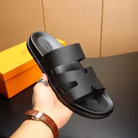 Cheap Hermes Slippers For Men #1331186 Replica Wholesale [$68.00 USD] [ITEM#1331186] on Replica Hermes Slippers