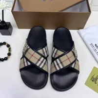 Cheap Burberry Slippers For Men #1331201 Replica Wholesale [$68.00 USD] [ITEM#1331201] on Replica Burberry Slippers