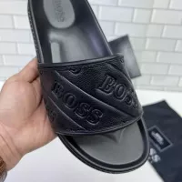 Cheap Boss Slippers For Men #1331205 Replica Wholesale [$68.00 USD] [ITEM#1331205] on Replica Boss Slippers