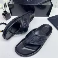 Cheap Boss Slippers For Men #1331207 Replica Wholesale [$68.00 USD] [ITEM#1331207] on Replica Boss Slippers