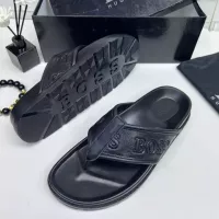 Cheap Boss Slippers For Men #1331207 Replica Wholesale [$68.00 USD] [ITEM#1331207] on Replica Boss Slippers