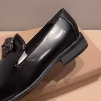Cheap Versace Leather Shoes For Men #1331209 Replica Wholesale [$85.00 USD] [ITEM#1331209] on Replica Versace Leather Shoes