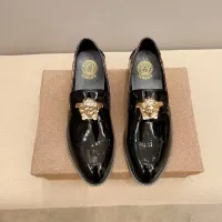 Cheap Versace Leather Shoes For Men #1331210 Replica Wholesale [$85.00 USD] [ITEM#1331210] on Replica Versace Leather Shoes