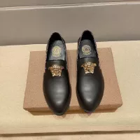 Cheap Versace Leather Shoes For Men #1331214 Replica Wholesale [$85.00 USD] [ITEM#1331214] on Replica Versace Leather Shoes