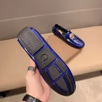 Cheap Versace Leather Shoes For Men #1331227 Replica Wholesale [$76.00 USD] [ITEM#1331227] on Replica Versace Leather Shoes