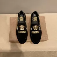 Cheap Versace Leather Shoes For Men #1331236 Replica Wholesale [$76.00 USD] [ITEM#1331236] on Replica Versace Leather Shoes