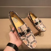 Cheap Versace Leather Shoes For Men #1331242 Replica Wholesale [$76.00 USD] [ITEM#1331242] on Replica Versace Leather Shoes
