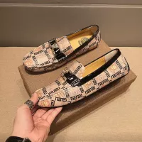 Cheap Versace Leather Shoes For Men #1331242 Replica Wholesale [$76.00 USD] [ITEM#1331242] on Replica Versace Leather Shoes