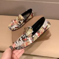 Cheap Versace Leather Shoes For Men #1331246 Replica Wholesale [$76.00 USD] [ITEM#1331246] on Replica Versace Leather Shoes