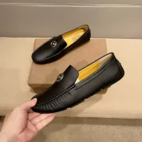 Cheap Versace Leather Shoes For Men #1331247 Replica Wholesale [$76.00 USD] [ITEM#1331247] on Replica Versace Leather Shoes