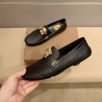 Cheap Versace Leather Shoes For Men #1331248 Replica Wholesale [$76.00 USD] [ITEM#1331248] on Replica Versace Leather Shoes