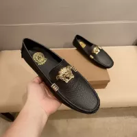 Cheap Versace Leather Shoes For Men #1331248 Replica Wholesale [$76.00 USD] [ITEM#1331248] on Replica Versace Leather Shoes