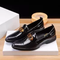 Cheap Versace Leather Shoes For Men #1331253 Replica Wholesale [$85.00 USD] [ITEM#1331253] on Replica Versace Leather Shoes