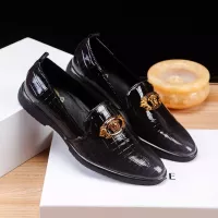 Cheap Versace Leather Shoes For Men #1331253 Replica Wholesale [$85.00 USD] [ITEM#1331253] on Replica Versace Leather Shoes