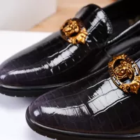 Cheap Versace Leather Shoes For Men #1331253 Replica Wholesale [$85.00 USD] [ITEM#1331253] on Replica Versace Leather Shoes