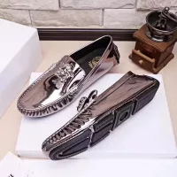 Cheap Versace Leather Shoes For Men #1331255 Replica Wholesale [$76.00 USD] [ITEM#1331255] on Replica Versace Leather Shoes