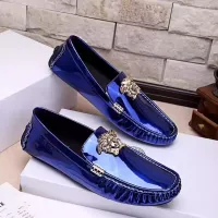 Cheap Versace Leather Shoes For Men #1331258 Replica Wholesale [$76.00 USD] [ITEM#1331258] on Replica Versace Leather Shoes