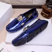 Cheap Versace Leather Shoes For Men #1331258 Replica Wholesale [$76.00 USD] [ITEM#1331258] on Replica Versace Leather Shoes