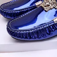 Cheap Versace Leather Shoes For Men #1331258 Replica Wholesale [$76.00 USD] [ITEM#1331258] on Replica Versace Leather Shoes