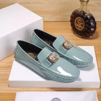 Cheap Versace Leather Shoes For Men #1331265 Replica Wholesale [$76.00 USD] [ITEM#1331265] on Replica Versace Leather Shoes