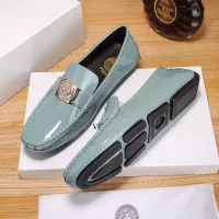 Cheap Versace Leather Shoes For Men #1331265 Replica Wholesale [$76.00 USD] [ITEM#1331265] on Replica Versace Leather Shoes