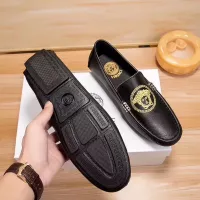 Cheap Versace Leather Shoes For Men #1331267 Replica Wholesale [$76.00 USD] [ITEM#1331267] on Replica Versace Leather Shoes