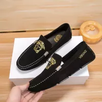 Cheap Versace Leather Shoes For Men #1331276 Replica Wholesale [$76.00 USD] [ITEM#1331276] on Replica Versace Leather Shoes