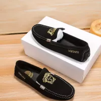 Cheap Versace Leather Shoes For Men #1331276 Replica Wholesale [$76.00 USD] [ITEM#1331276] on Replica Versace Leather Shoes