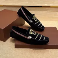 Cheap Versace Leather Shoes For Men #1331277 Replica Wholesale [$76.00 USD] [ITEM#1331277] on Replica Versace Leather Shoes