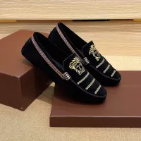 Cheap Versace Leather Shoes For Men #1331277 Replica Wholesale [$76.00 USD] [ITEM#1331277] on Replica Versace Leather Shoes