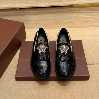 Cheap Versace Leather Shoes For Men #1331278 Replica Wholesale [$85.00 USD] [ITEM#1331278] on Replica Versace Leather Shoes