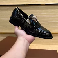 Cheap Versace Leather Shoes For Men #1331278 Replica Wholesale [$85.00 USD] [ITEM#1331278] on Replica Versace Leather Shoes