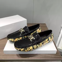 Cheap Versace Leather Shoes For Men #1331279 Replica Wholesale [$76.00 USD] [ITEM#1331279] on Replica Versace Leather Shoes