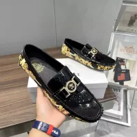 Cheap Versace Leather Shoes For Men #1331279 Replica Wholesale [$76.00 USD] [ITEM#1331279] on Replica Versace Leather Shoes