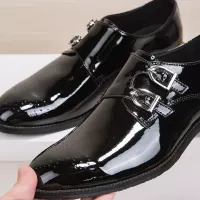 Cheap Versace Leather Shoes For Men #1331282 Replica Wholesale [$85.00 USD] [ITEM#1331282] on Replica Versace Leather Shoes