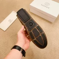 Cheap Versace Leather Shoes For Men #1331288 Replica Wholesale [$76.00 USD] [ITEM#1331288] on Replica Versace Leather Shoes