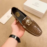 Cheap Versace Leather Shoes For Men #1331288 Replica Wholesale [$76.00 USD] [ITEM#1331288] on Replica Versace Leather Shoes