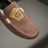 Cheap Versace Leather Shoes For Men #1331291 Replica Wholesale [$76.00 USD] [ITEM#1331291] on Replica Versace Leather Shoes
