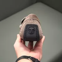 Cheap Versace Leather Shoes For Men #1331291 Replica Wholesale [$76.00 USD] [ITEM#1331291] on Replica Versace Leather Shoes