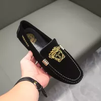 Cheap Versace Leather Shoes For Men #1331292 Replica Wholesale [$76.00 USD] [ITEM#1331292] on Replica Versace Leather Shoes