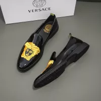 Cheap Versace Leather Shoes For Men #1331295 Replica Wholesale [$85.00 USD] [ITEM#1331295] on Replica Versace Leather Shoes
