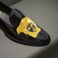 Cheap Versace Leather Shoes For Men #1331295 Replica Wholesale [$85.00 USD] [ITEM#1331295] on Replica Versace Leather Shoes
