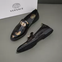 Cheap Versace Leather Shoes For Men #1331300 Replica Wholesale [$85.00 USD] [ITEM#1331300] on Replica Versace Leather Shoes