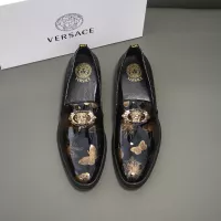 Cheap Versace Leather Shoes For Men #1331300 Replica Wholesale [$85.00 USD] [ITEM#1331300] on Replica Versace Leather Shoes