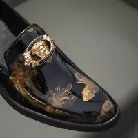 Cheap Versace Leather Shoes For Men #1331300 Replica Wholesale [$85.00 USD] [ITEM#1331300] on Replica Versace Leather Shoes